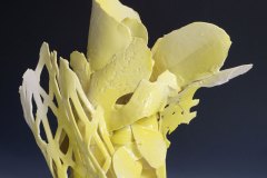 What Yello about Nature?  |  in Yellow | (other side) | Porcelain | H33 cm - W.29 cm
